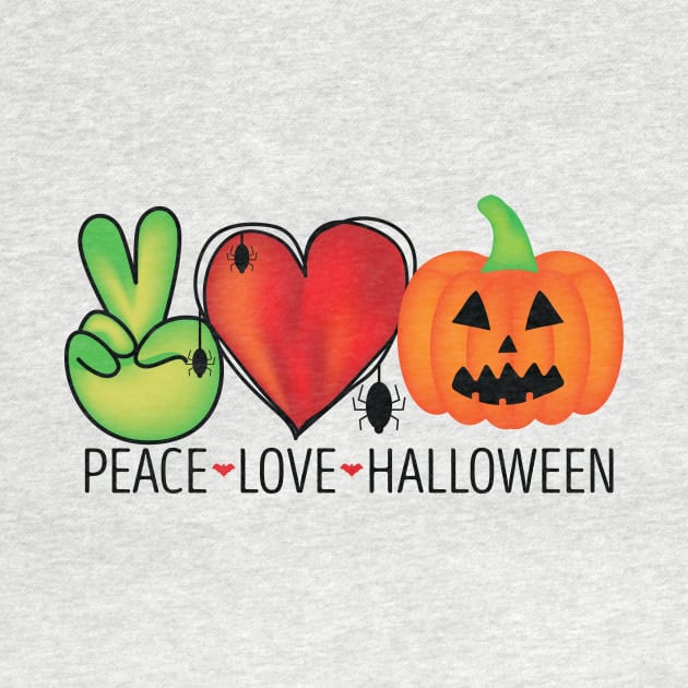 Peace Love Halloween by SandiTyche